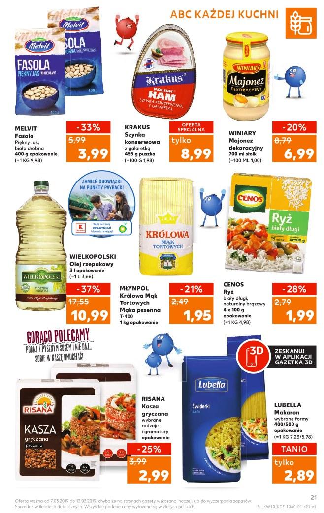 Gazetka promocyjna Kaufland do 13/03/2019 str.21