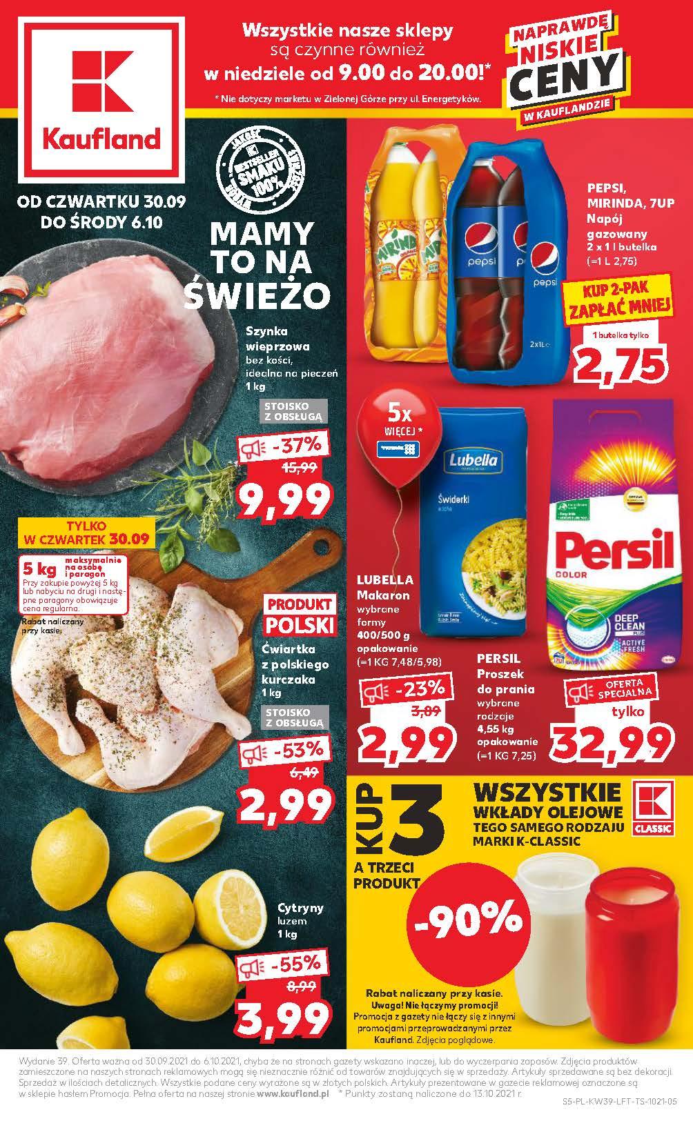 Gazetka promocyjna Kaufland do 06/10/2021 str.5