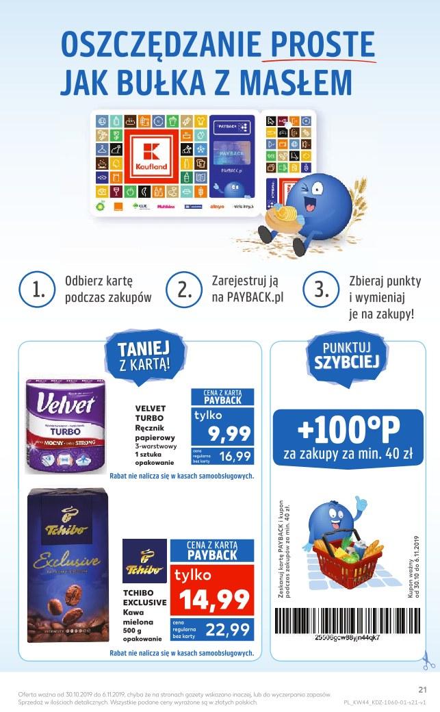 Gazetka promocyjna Kaufland do 06/11/2019 str.21