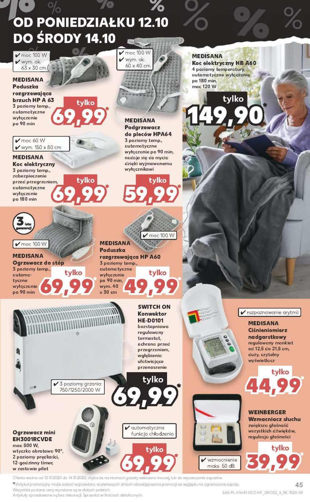 Gazetka promocyjna Kaufland do 14/10/2020 str.45