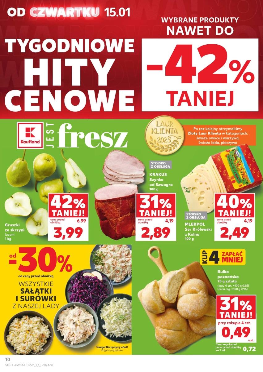 Gazetka promocyjna Kaufland do 21/01/2026 str.10