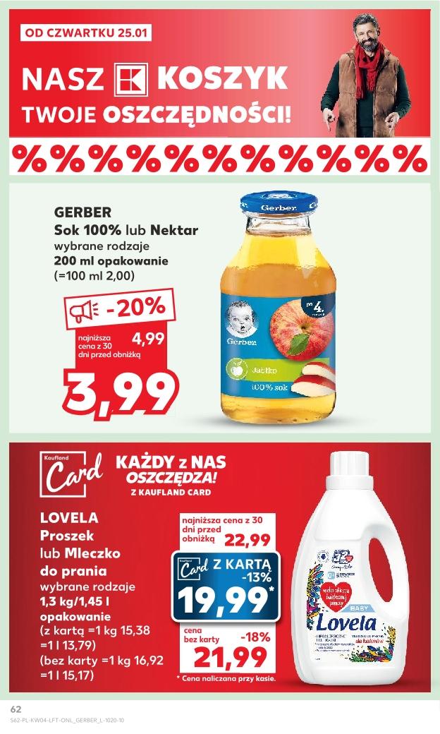 Gazetka promocyjna Kaufland do 31/01/2024 str.62