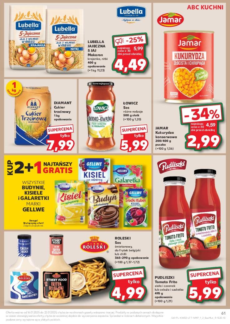 Gazetka promocyjna Kaufland do 22/01/2025 str.61