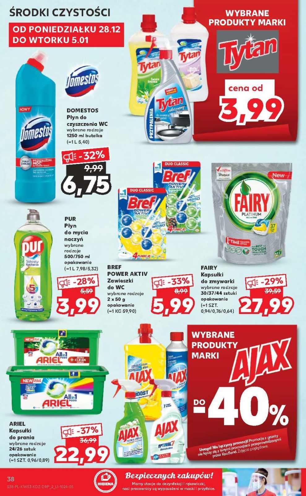 Gazetka promocyjna Kaufland do 05/01/2021 str.38