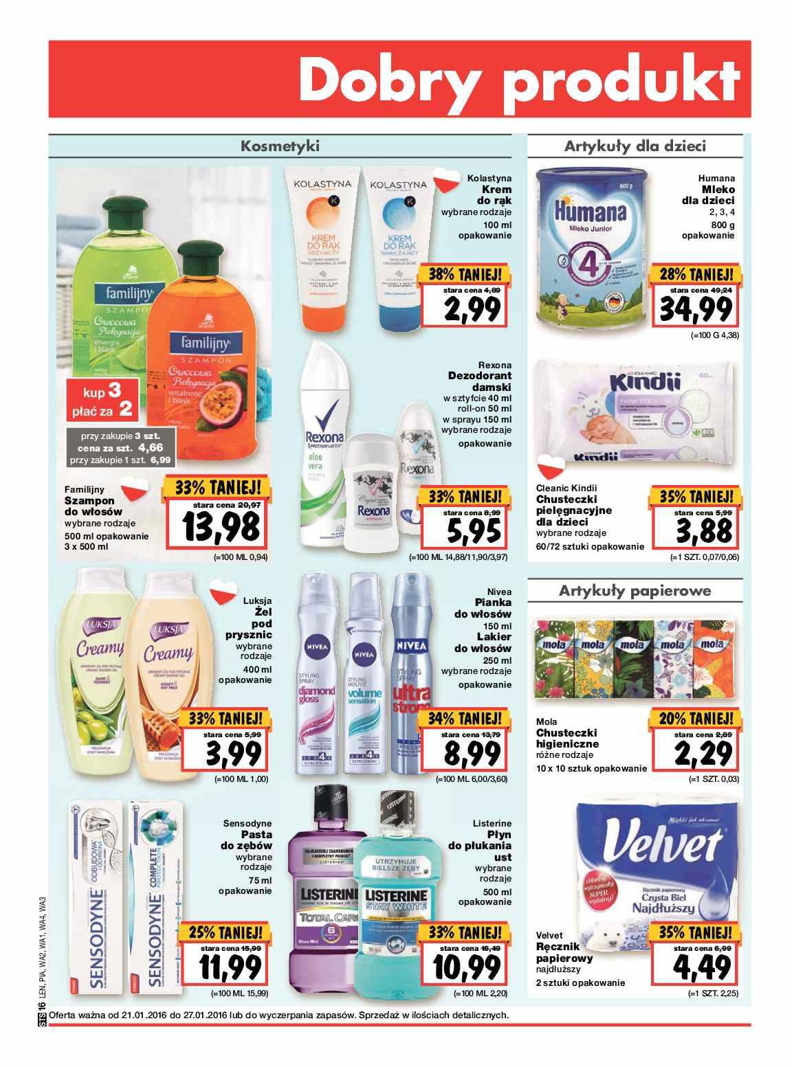 Gazetka promocyjna Kaufland do 27/01/2016 str.16