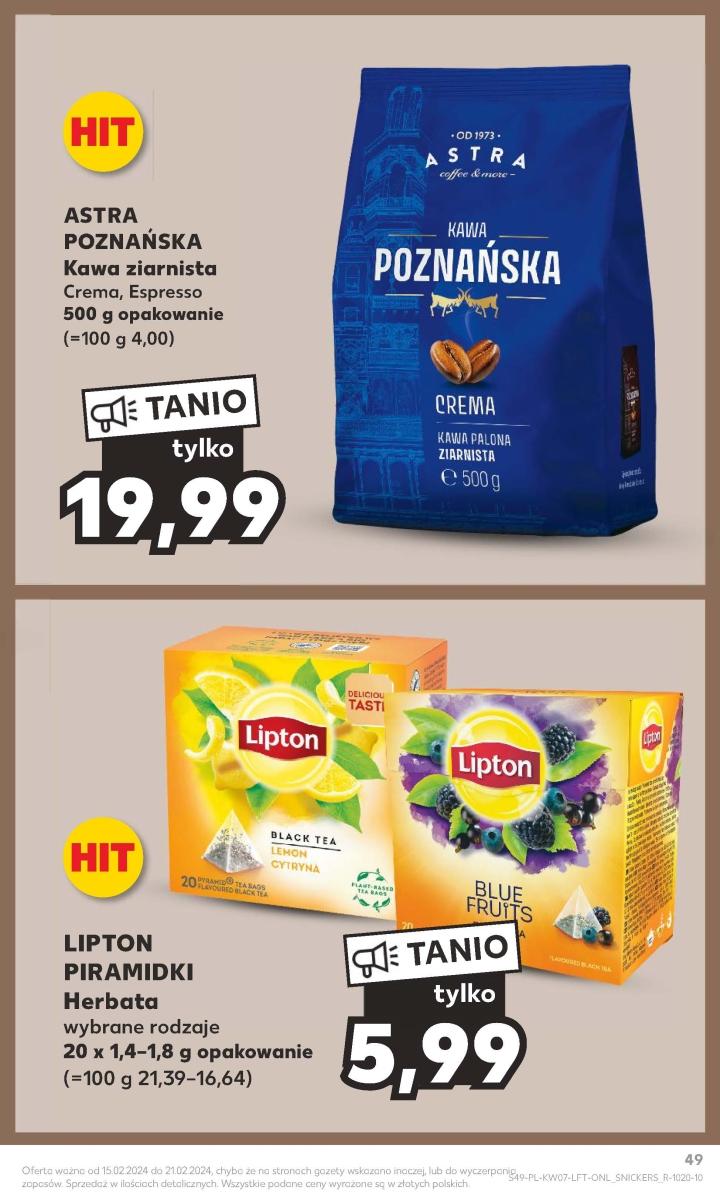 Gazetka promocyjna Kaufland do 21/02/2024 str.49