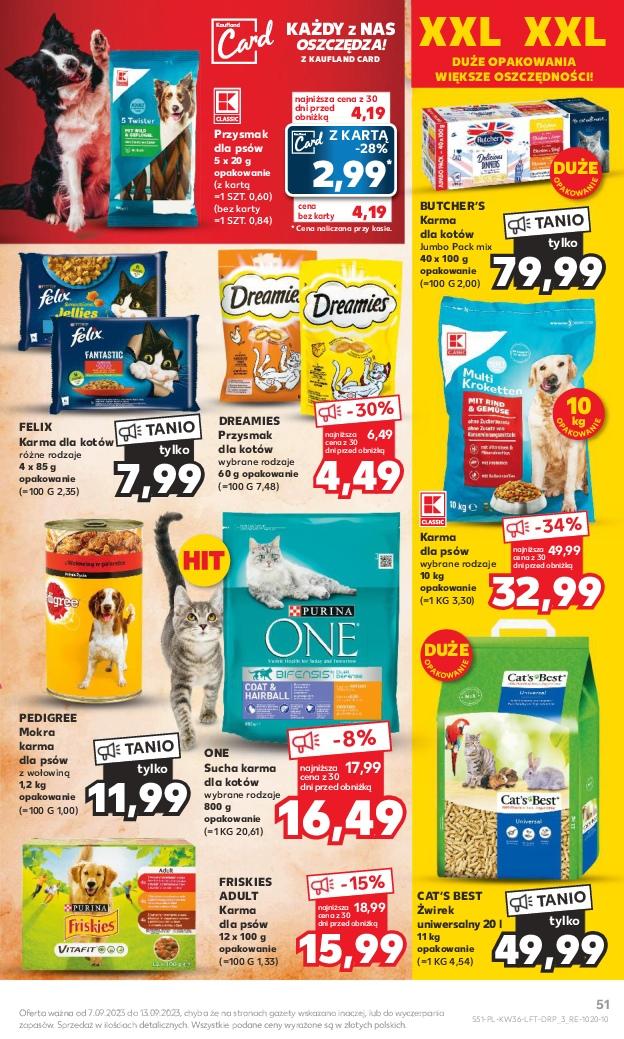 Gazetka promocyjna Kaufland do 13/09/2023 str.51