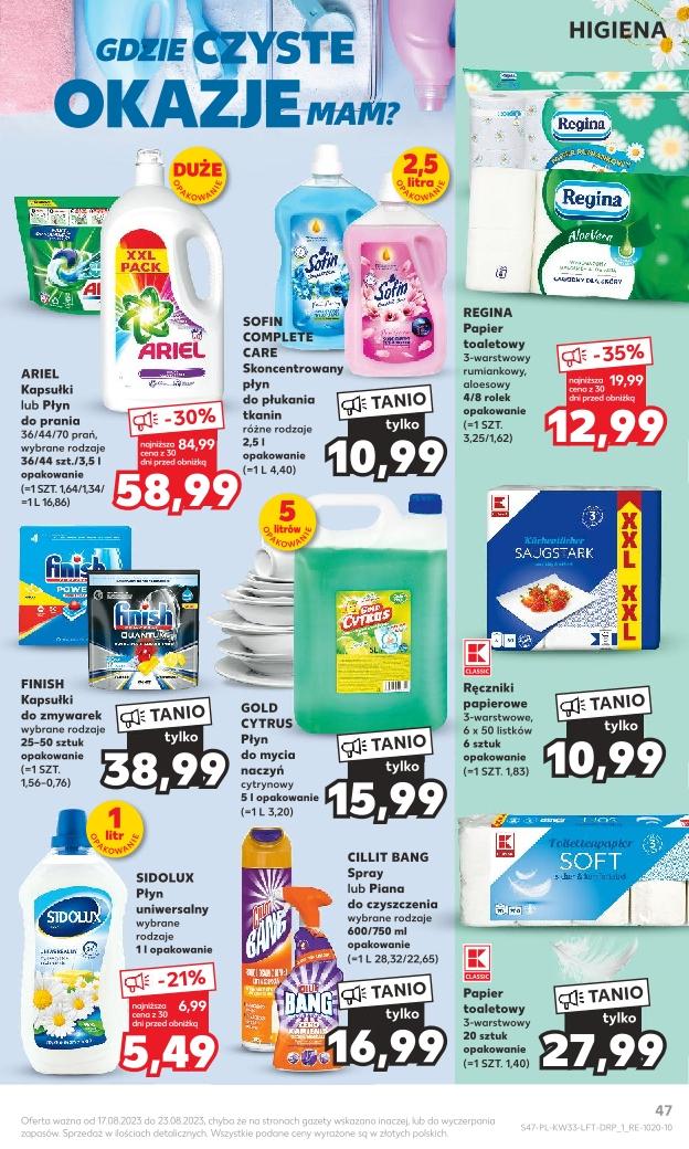 Gazetka promocyjna Kaufland do 23/08/2023 str.47