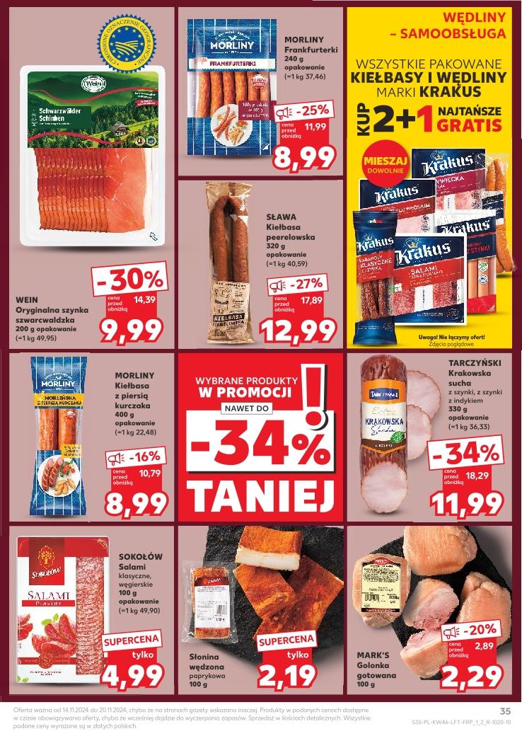 Gazetka promocyjna Kaufland do 20/11/2024 str.35