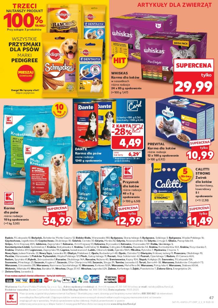 Gazetka promocyjna Kaufland do 26/03/2025 str.47