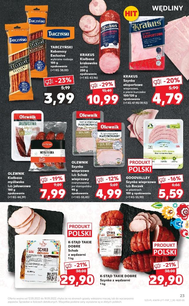 Gazetka promocyjna Kaufland do 18/05/2022 str.23