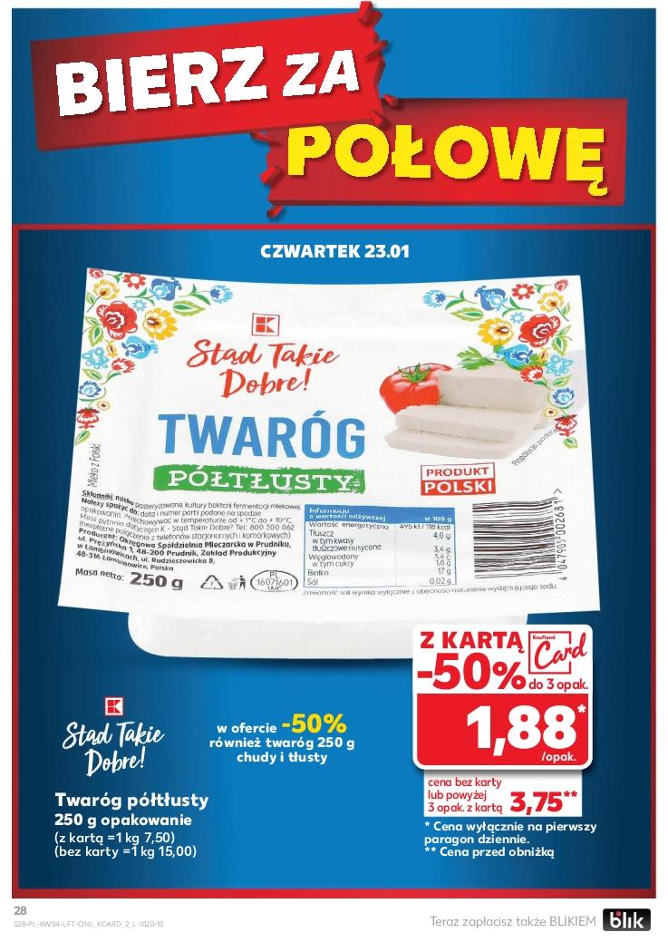 Gazetka promocyjna Kaufland do 29/01/2025 str.28