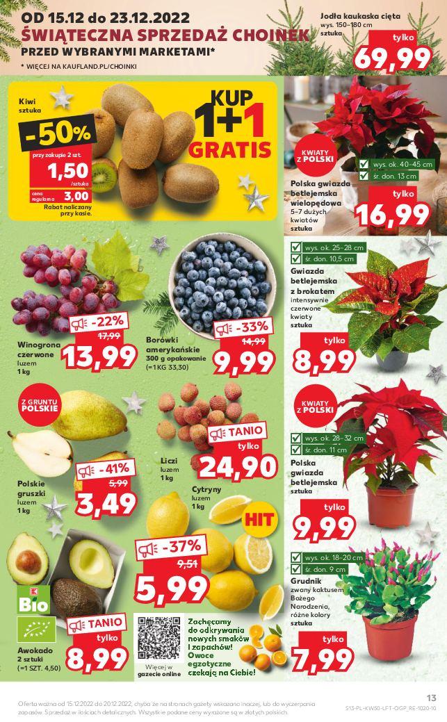 Gazetka promocyjna Kaufland do 20/12/2022 str.13