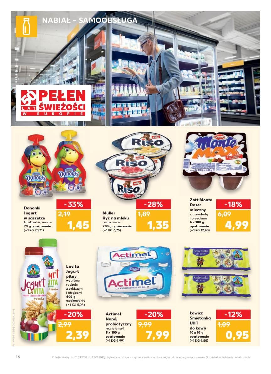 Gazetka promocyjna Kaufland do 17/01/2018 str.16