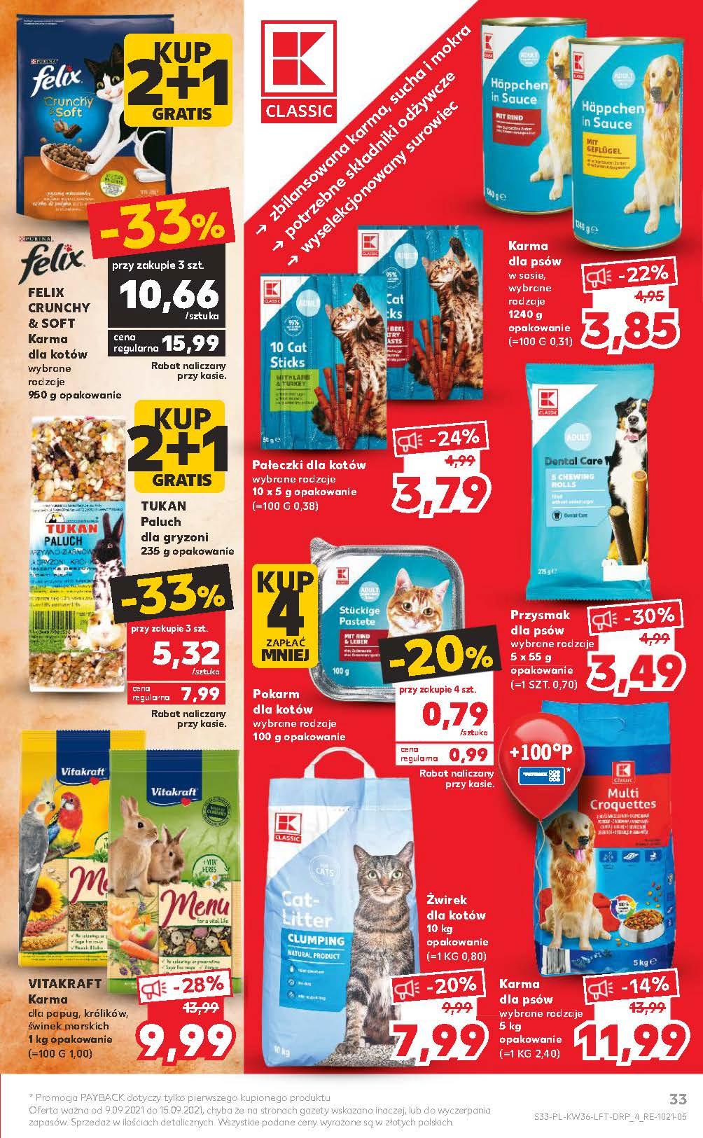 Gazetka promocyjna Kaufland do 15/09/2021 str.33