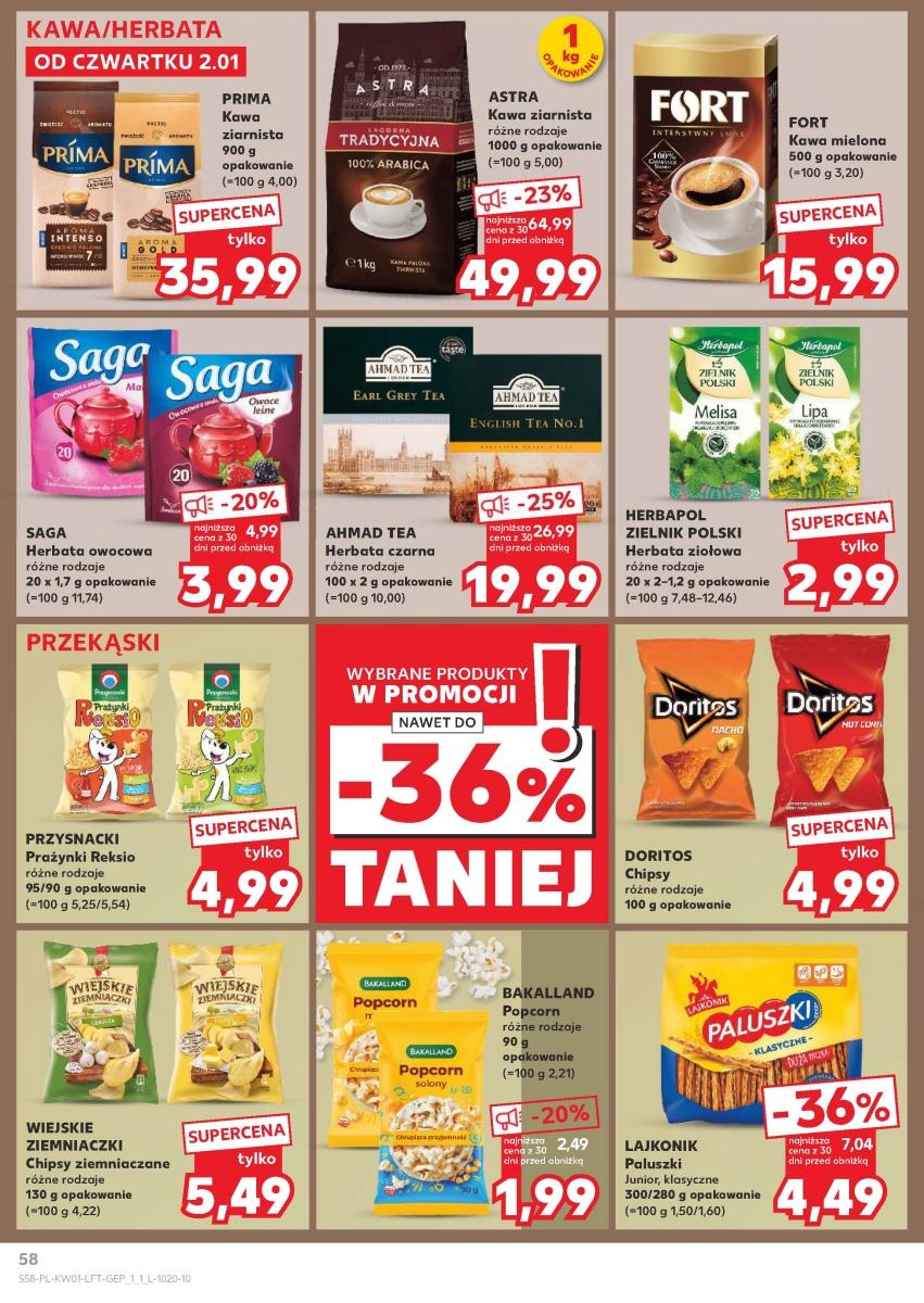 Gazetka promocyjna Kaufland do 08/01/2025 str.58