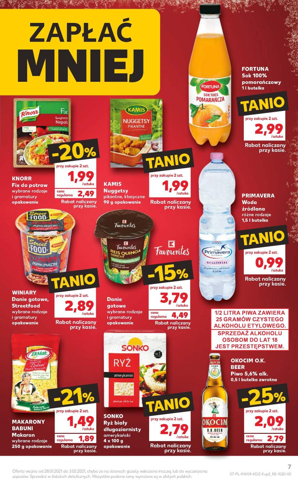 Gazetka promocyjna Kaufland do 03/02/2021 str.7