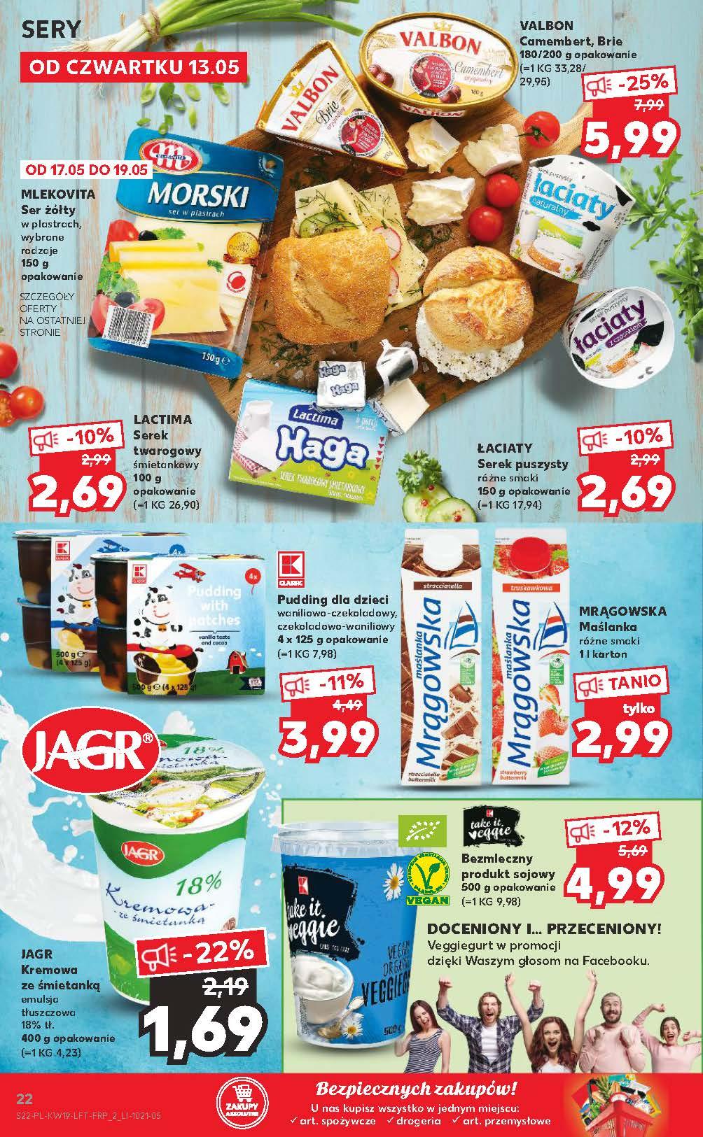 Gazetka promocyjna Kaufland do 19/05/2021 str.22