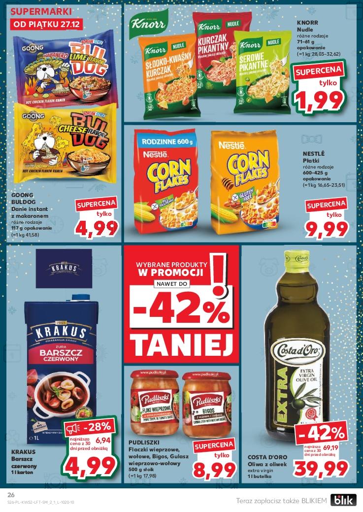 Gazetka promocyjna Kaufland do 31/12/2024 str.26