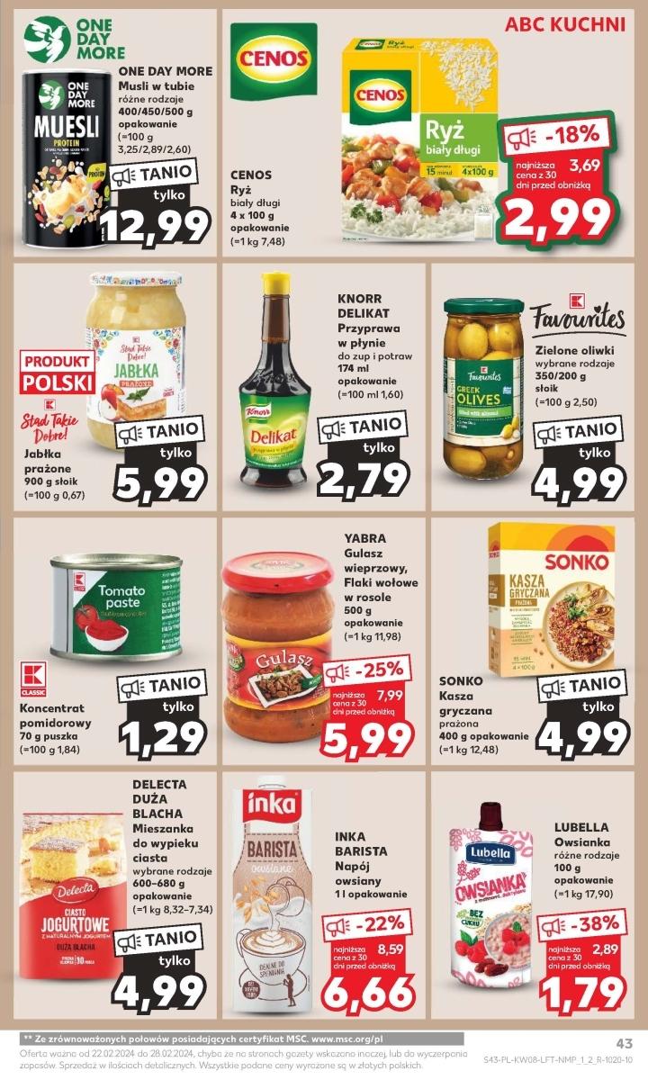 Gazetka promocyjna Kaufland do 28/02/2024 str.43