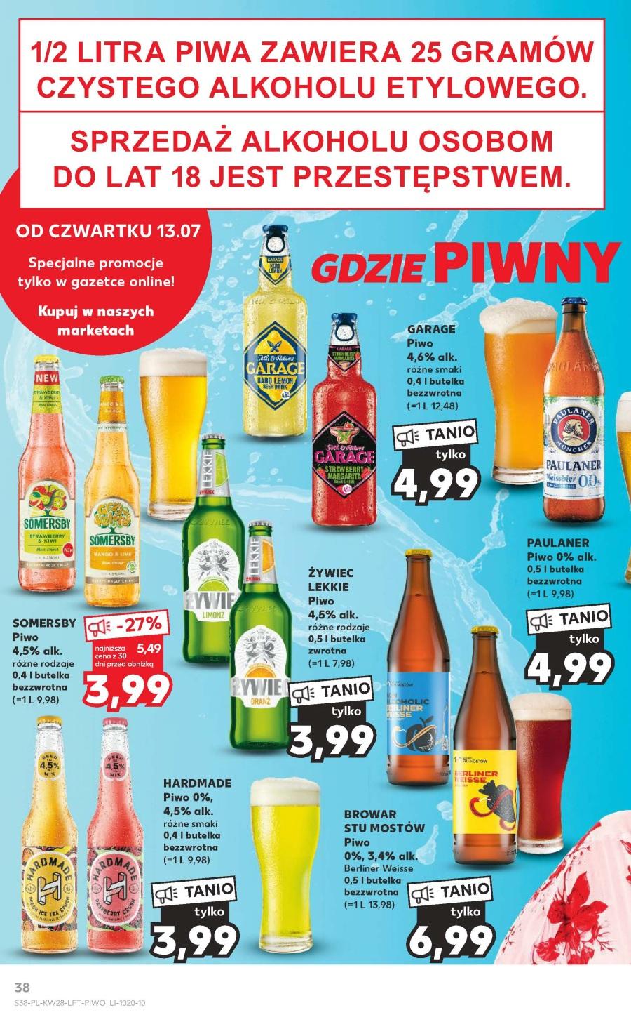 Gazetka promocyjna Kaufland do 19/07/2023 str.38