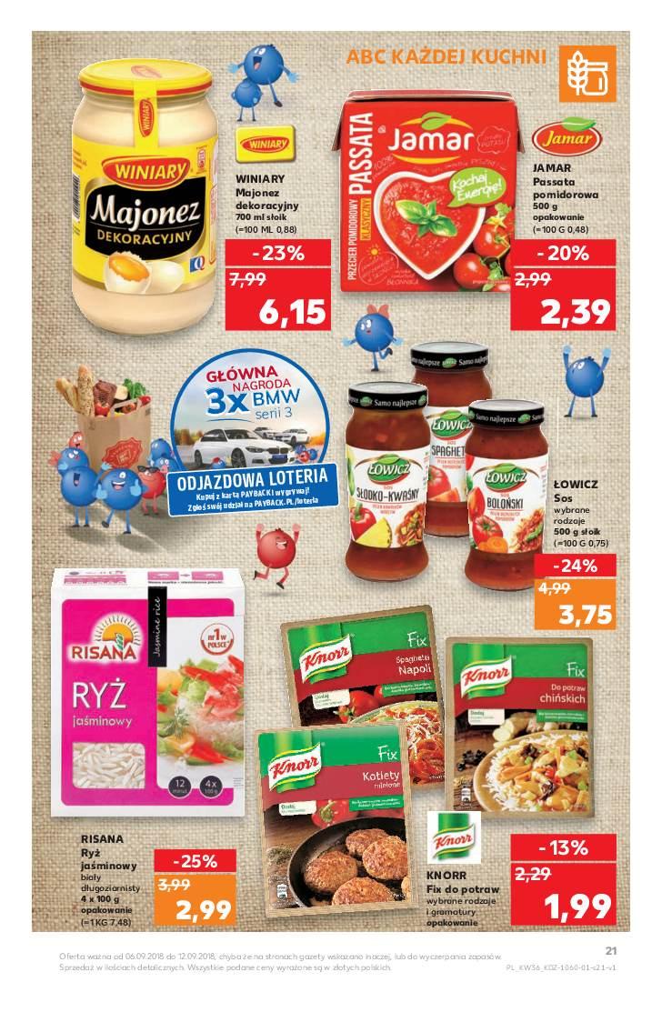 Gazetka promocyjna Kaufland do 12/09/2018 str.21