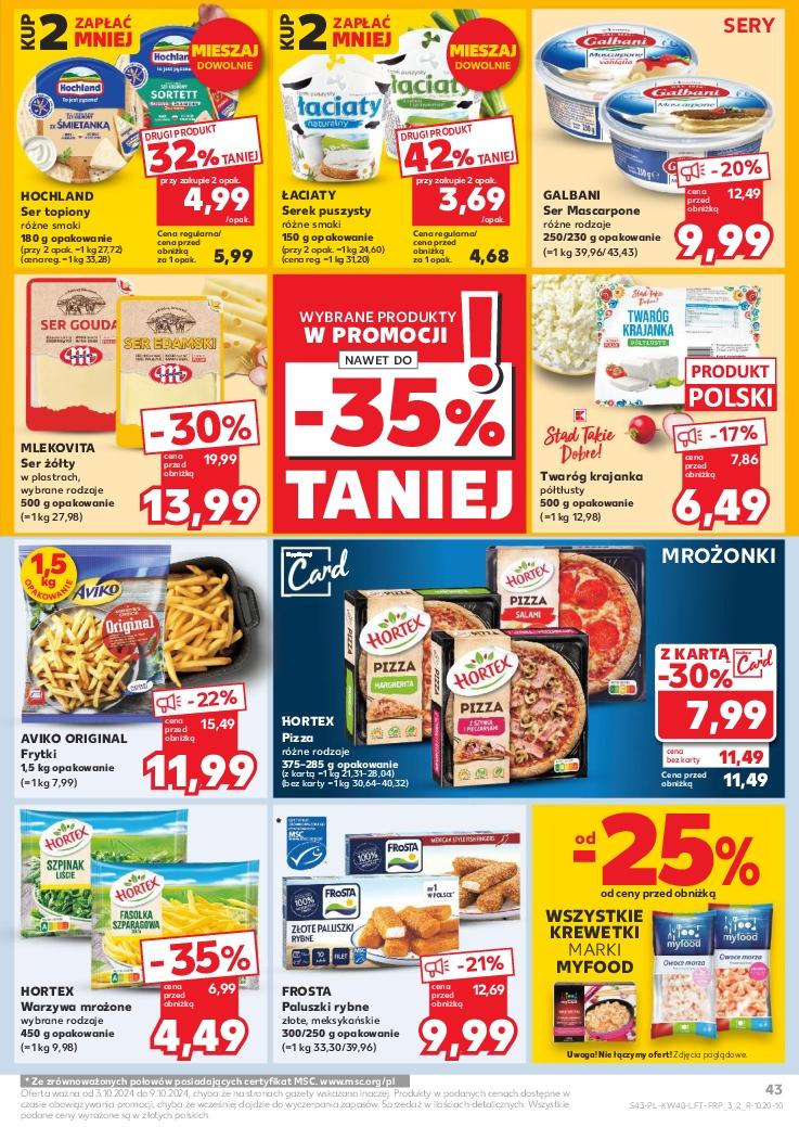 Gazetka promocyjna Kaufland do 09/10/2024 str.43