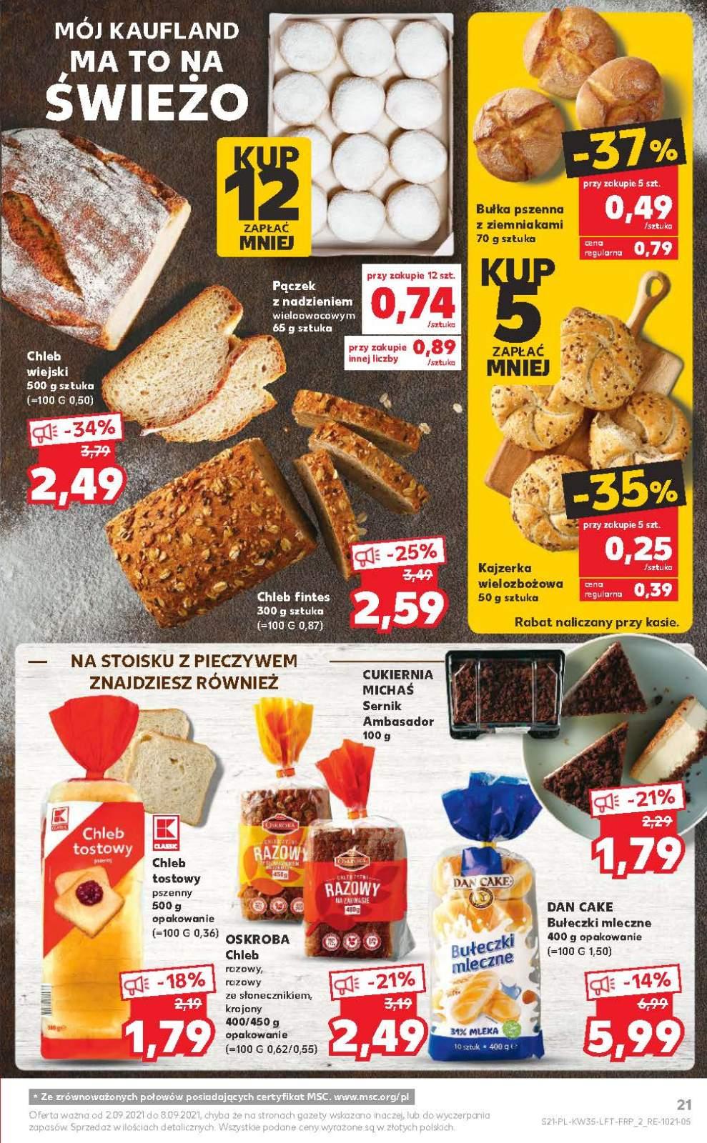 Gazetka promocyjna Kaufland do 08/09/2021 str.21