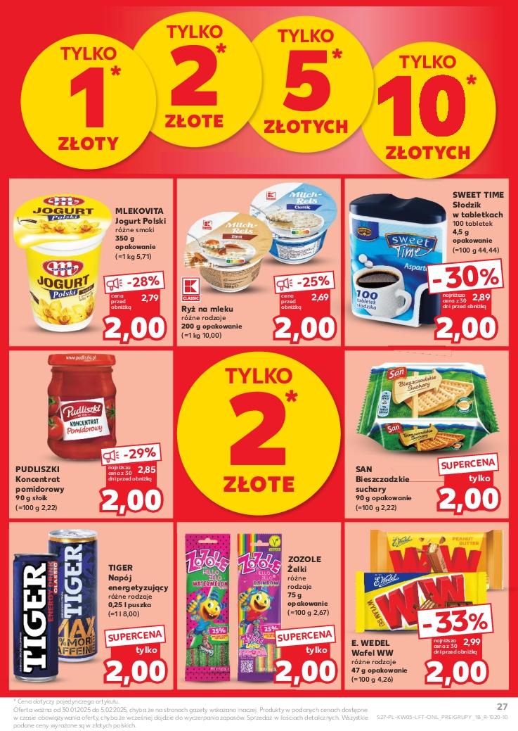 Gazetka promocyjna Kaufland do 05/02/2025 str.27