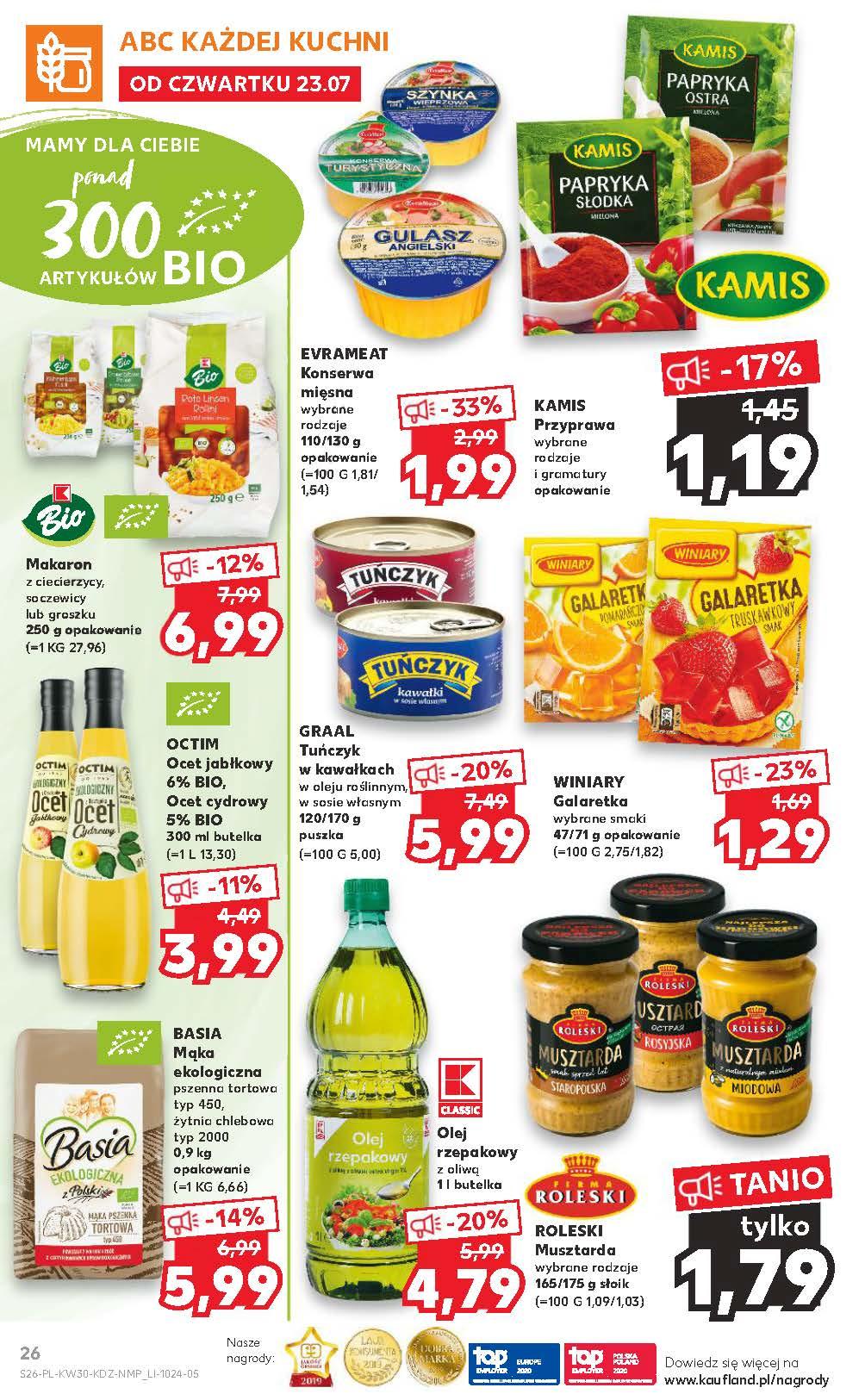 Gazetka promocyjna Kaufland do 29/07/2020 str.26