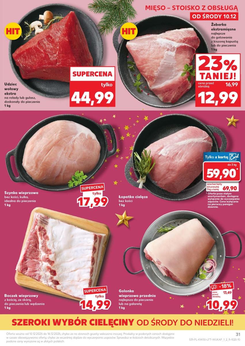 Gazetka promocyjna Kaufland do 16/12/2025 str.31