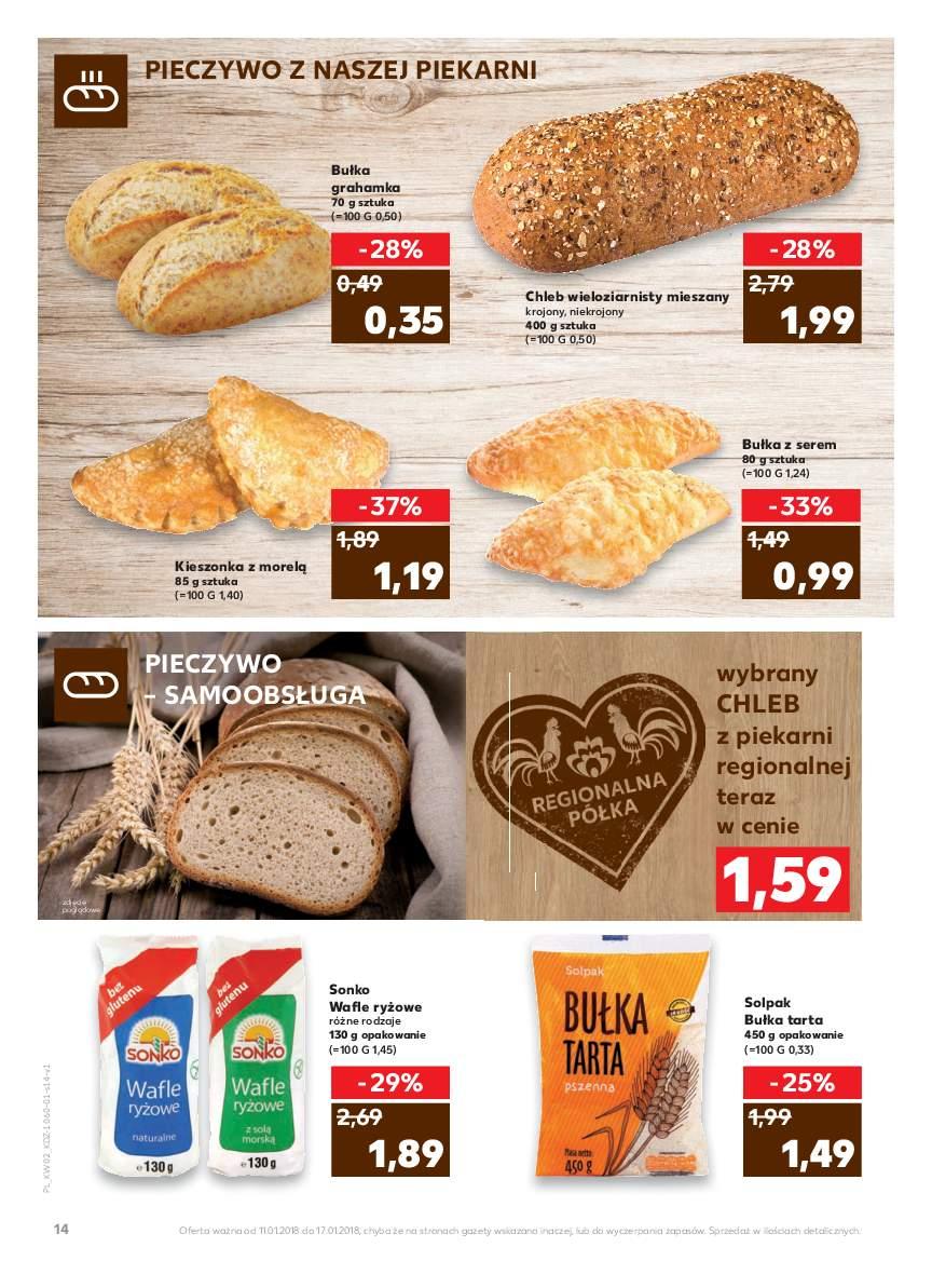 Gazetka promocyjna Kaufland do 17/01/2018 str.14