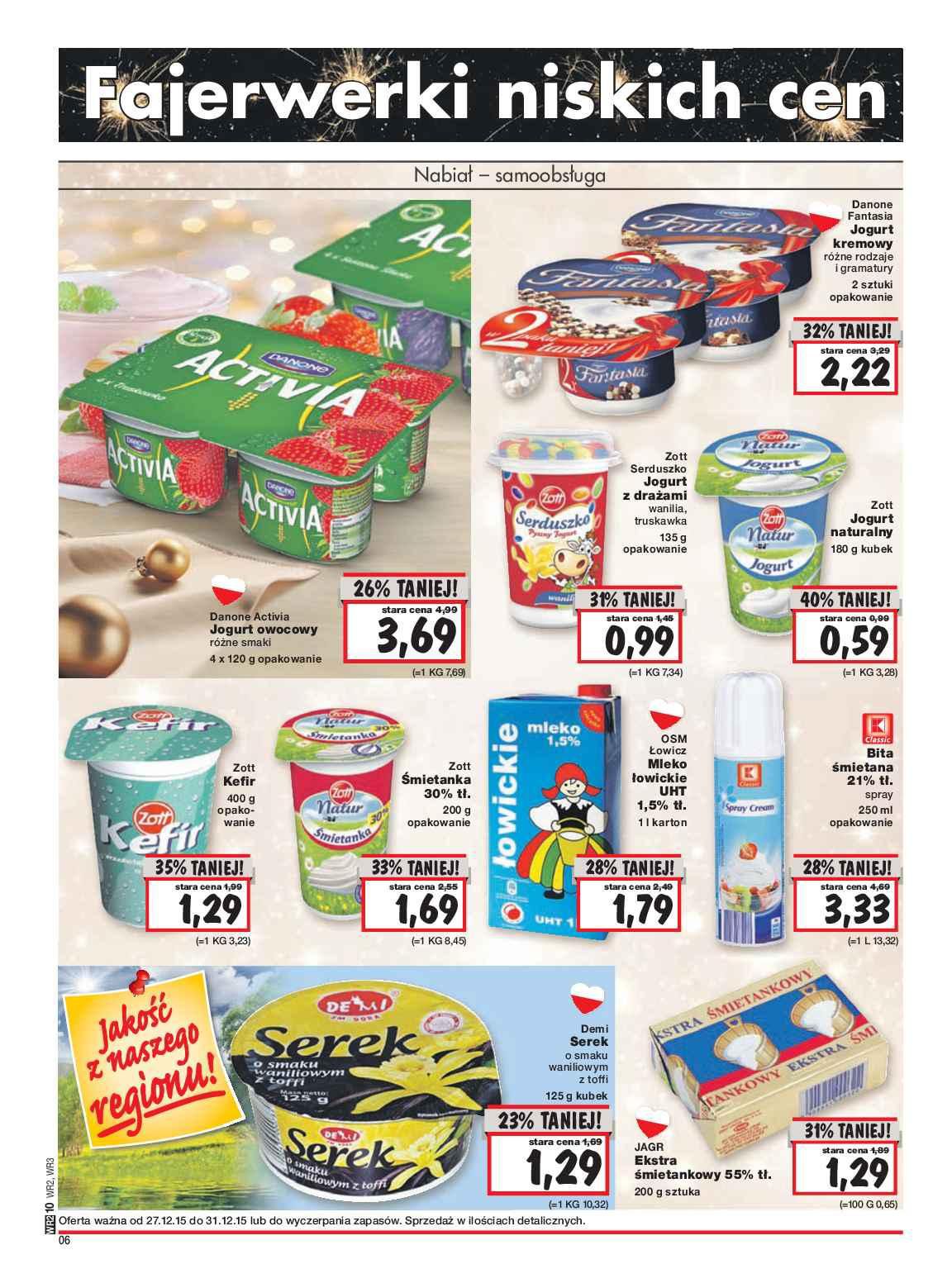 Gazetka promocyjna Kaufland do 31/12/2015 str.10