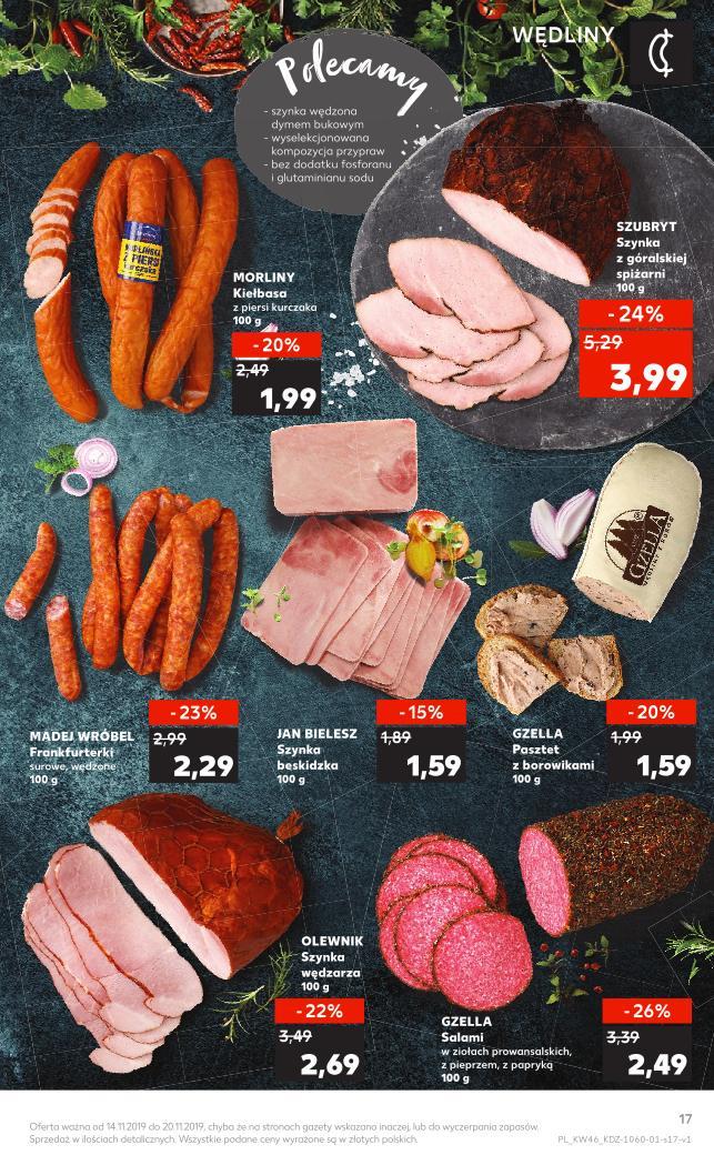 Gazetka promocyjna Kaufland do 20/11/2019 str.17