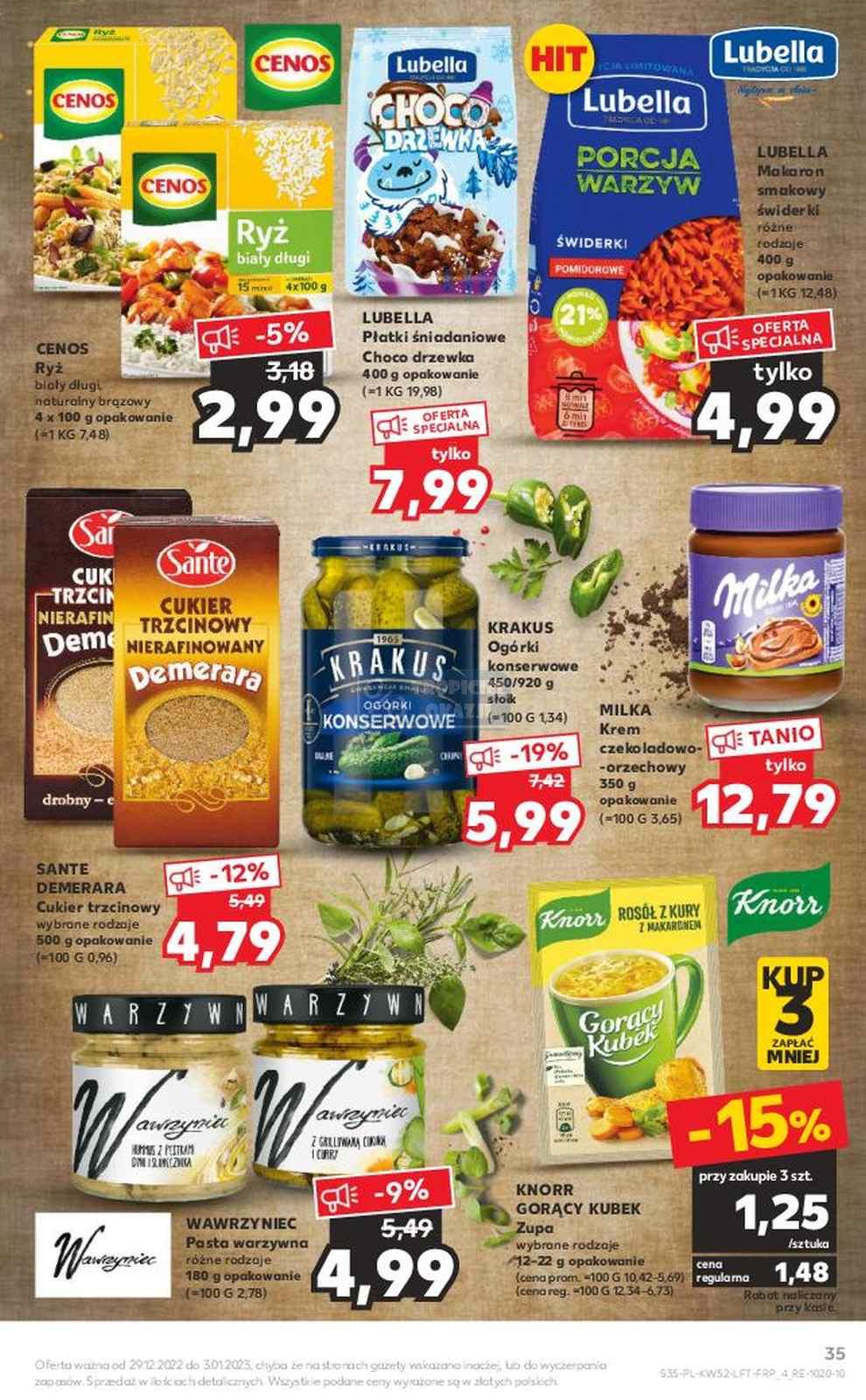 Gazetka promocyjna Kaufland do 31/12/2022 str.35