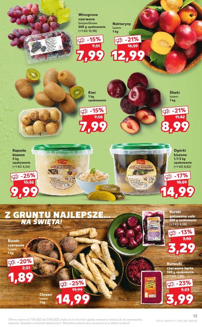 Gazetka promocyjna Kaufland do 12/04/2022 str.13