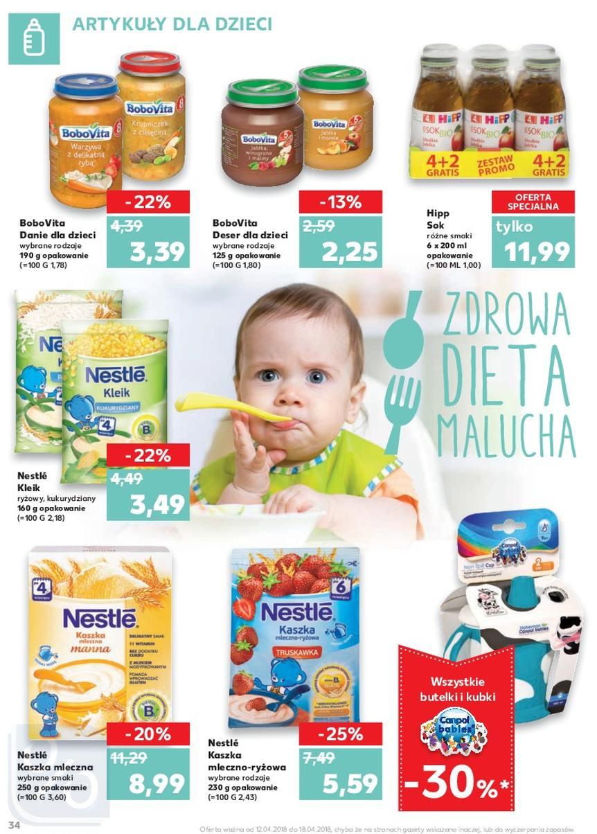 Gazetka promocyjna Kaufland do 18/04/2018 str.34