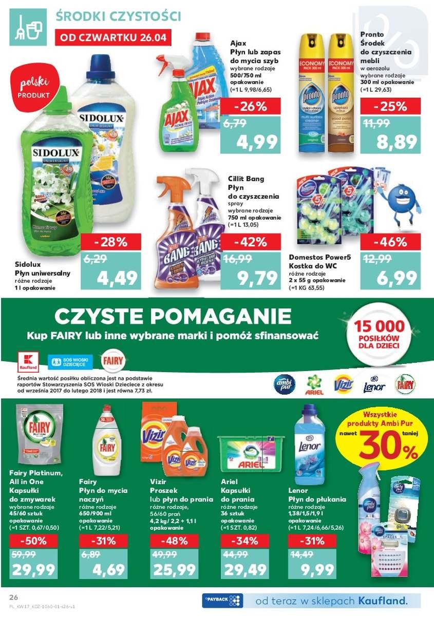 Gazetka promocyjna Kaufland do 02/05/2018 str.26