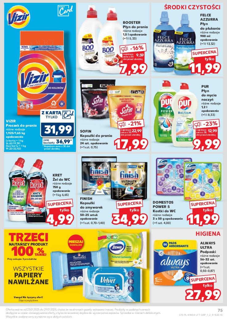 Gazetka promocyjna Kaufland do 29/01/2025 str.75