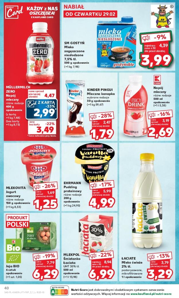 Gazetka promocyjna Kaufland do 06/03/2024 str.40