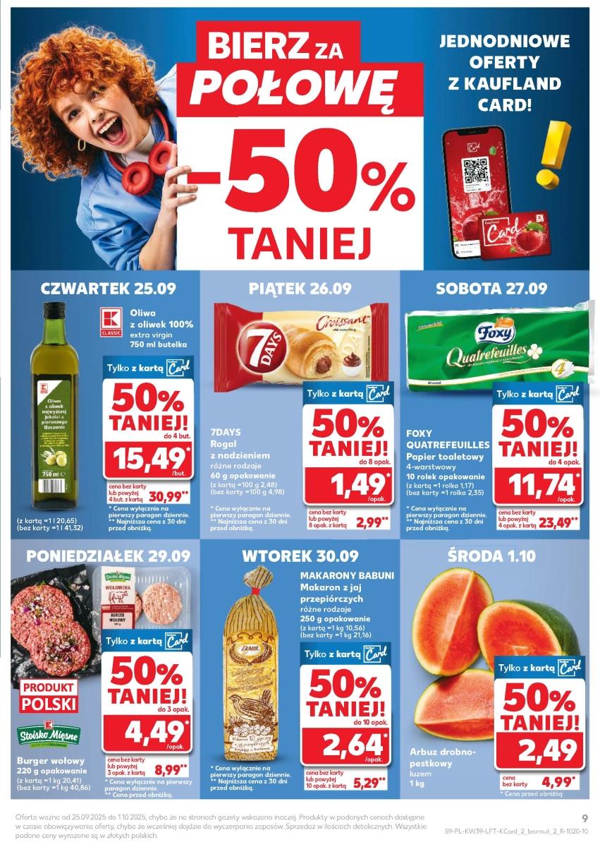Gazetka promocyjna Kaufland do 01/10/2025 str.9