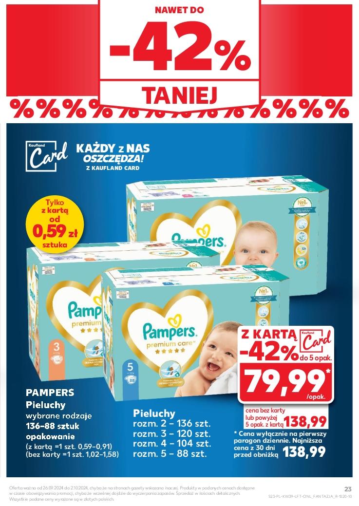 Gazetka promocyjna Kaufland do 02/10/2024 str.23