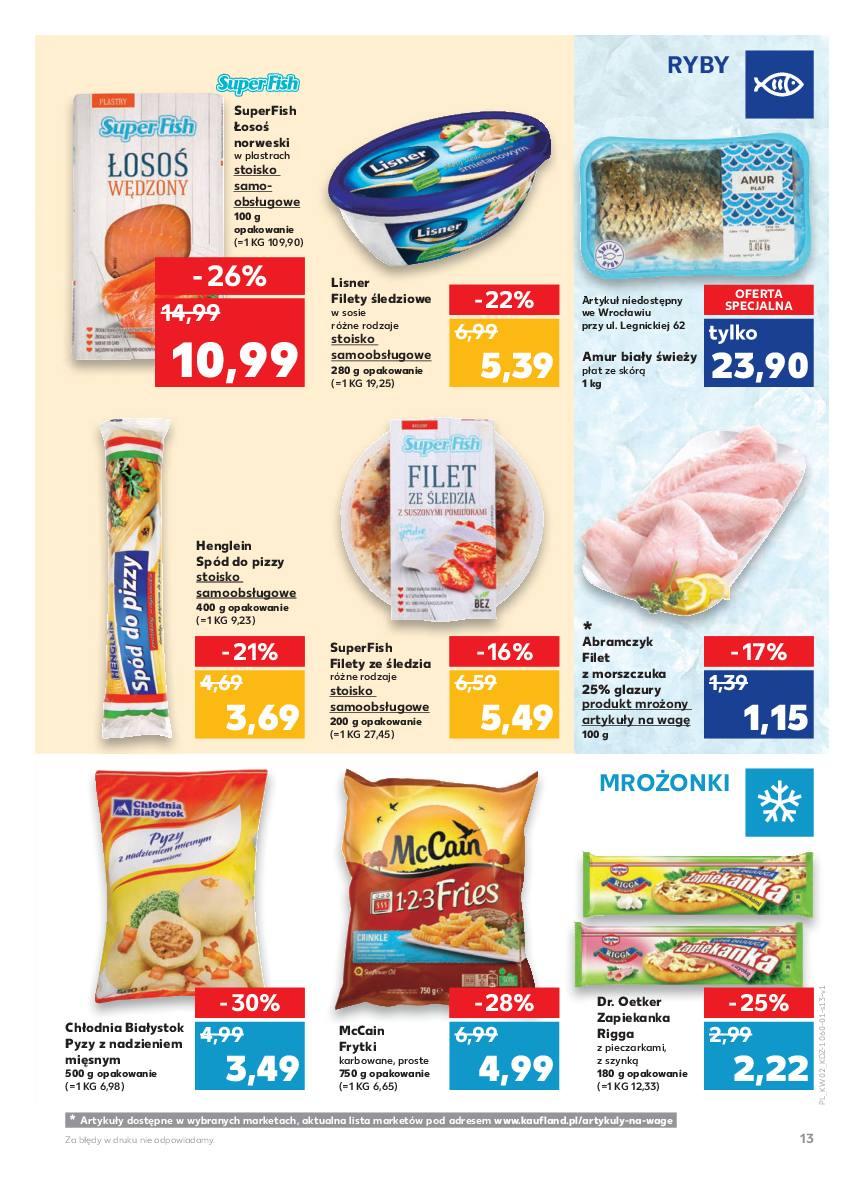 Gazetka promocyjna Kaufland do 17/01/2018 str.13