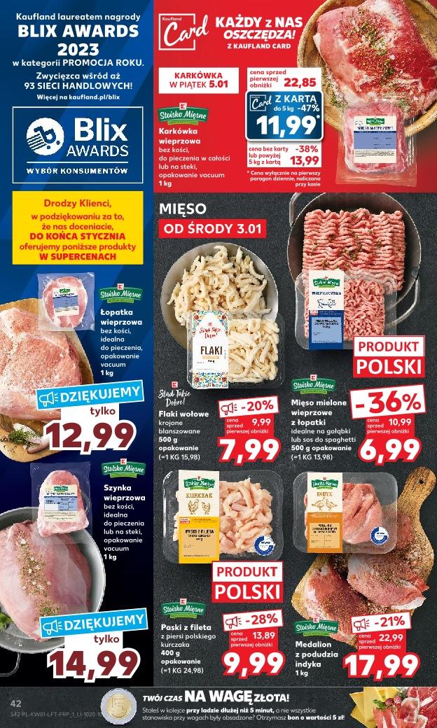 Gazetka promocyjna Kaufland do 10/01/2024 str.42