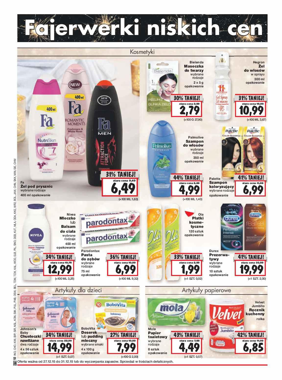 Gazetka promocyjna Kaufland do 31/12/2015 str.18