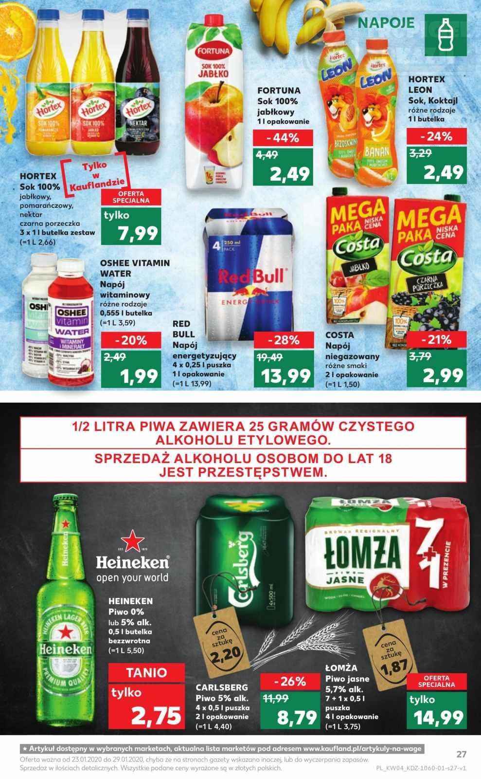 Gazetka promocyjna Kaufland do 29/01/2020 str.27