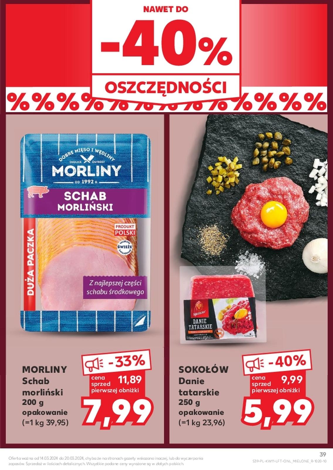 Gazetka promocyjna Kaufland do 20/03/2024 str.39