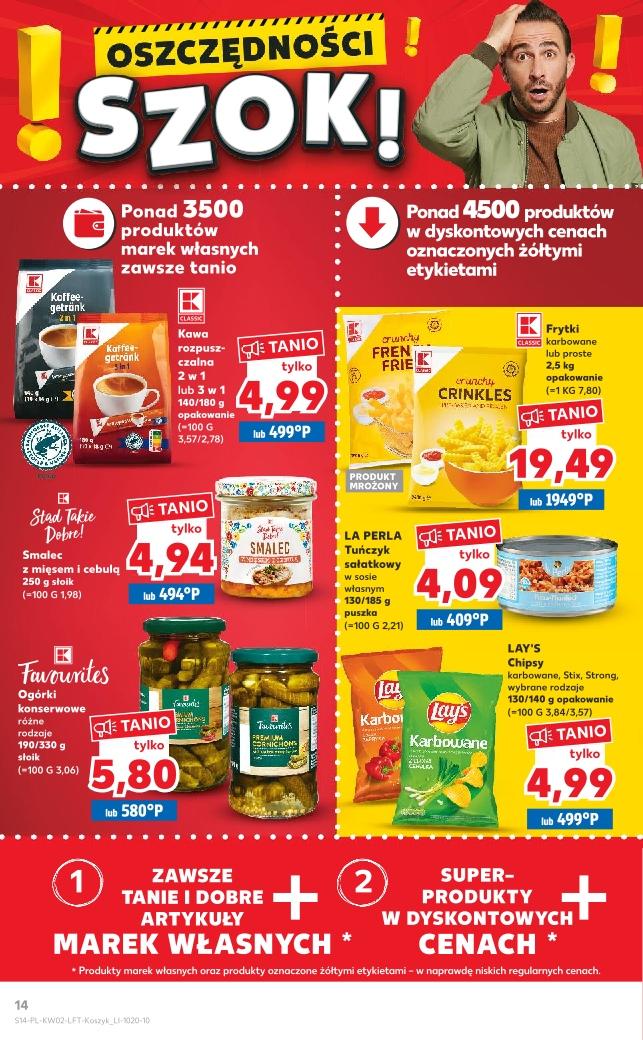 Gazetka promocyjna Kaufland do 18/01/2023 str.14