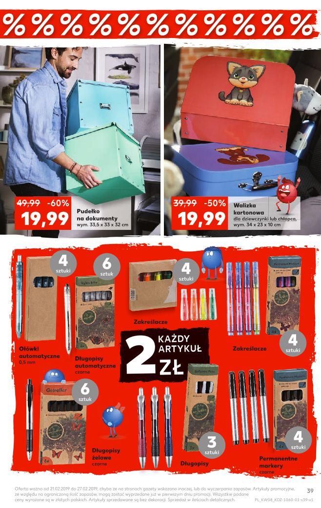 Gazetka promocyjna Kaufland do 27/02/2019 str.39