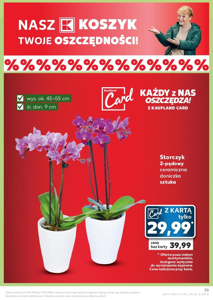 Gazetka promocyjna Kaufland do 17/04/2024 str.35